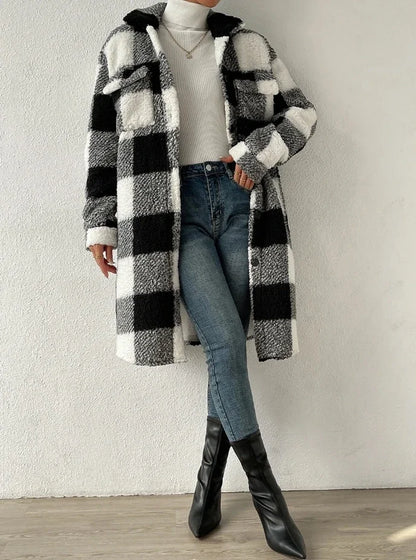 קרדיגן סטן ארוך בגזרת Oversize